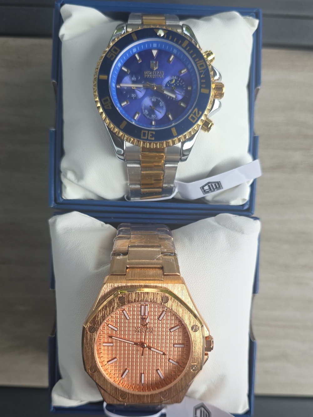 779. Pair Of Men's Montres Prestige Watches